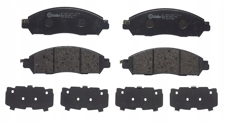 BREMBO ZAPATAS DE FRENADO PARTE DELANTERA 