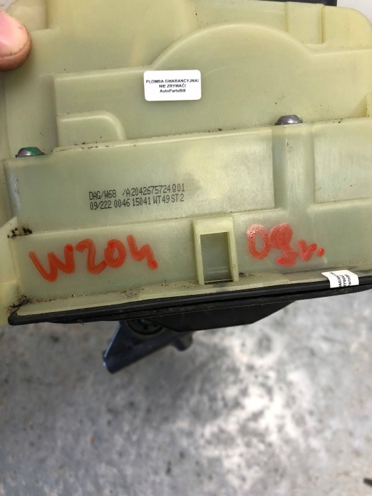CRIC MÉCANISME DE CHANGEMENT DE VITESSES VITESSE AUTOMATE MERCEDES W204 A2042675724