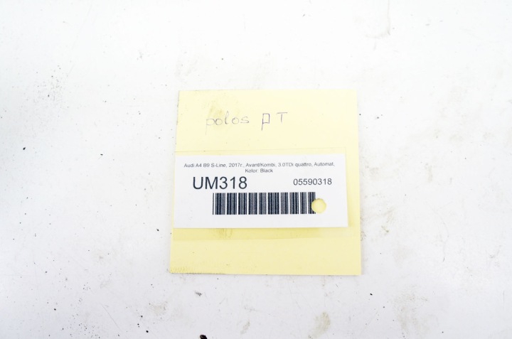 UM318 AUDI A4 B9 3.0 TDI DEMI-ARBRE DROIT ARRIÈRE 8W0501203E