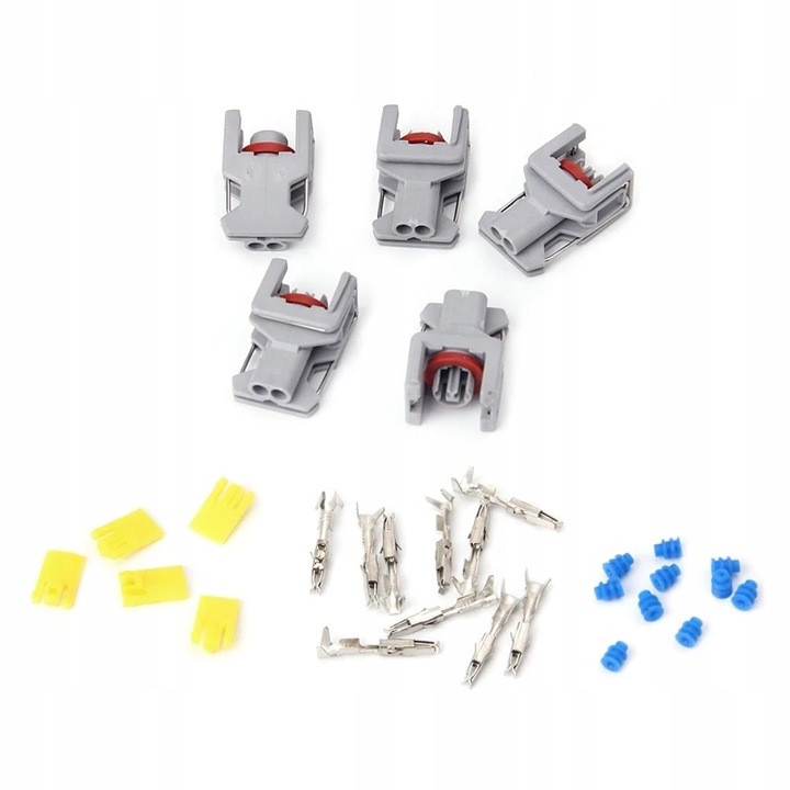 Buy 5 SETS 2 PIN WATERPROOF CONNECTOR FOR DELPHI 10811963 FUEL FOR