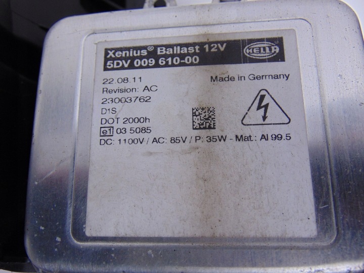 PHARE GAUCHE AVANT XÉNON SKODA OCTAVIA II 2 LIFT 7L6941329B 1Z1941015G EUROPE