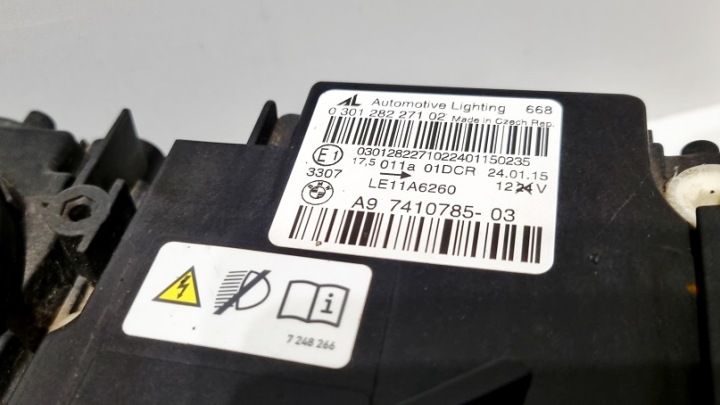 PROJECTEUR GAUCHE DROIT XÉNON BMW 4 F32 F36 NON TOURNANT EUROPE