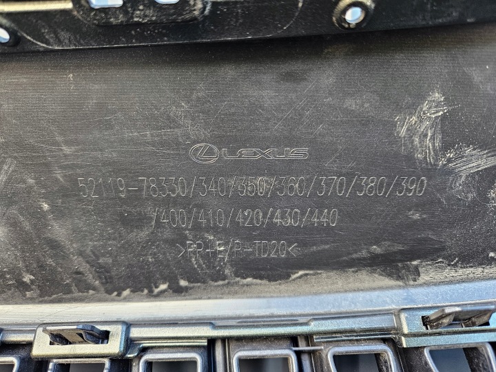 PARE-CHOCS AVANT AVANT LEXUS NX II 52119-78330 ENTIER EN BON ÉTAT GRILLE COMPLET