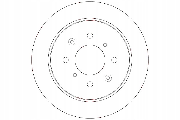 2× TRW DF6378 DISQUE DE FREIN
