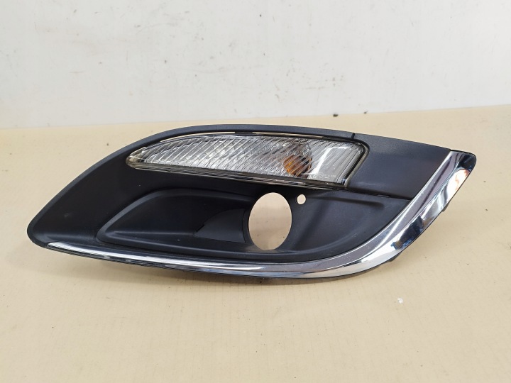PHARES ANTIBROUILLARD GRILLE CLIGNOTANT CHROME PARE-CHOCS OPEL ASTRA J IV LIFT 12-15 GAUCHE
