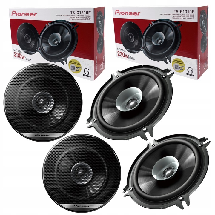 4 POTENTE ALTAVOCES DE AUTOMÓVIL PIONEER RENAULT MEGANE 3 3 BLOQUE SILENCIOSO PARTE DELANTERA PARTE TRASERA 