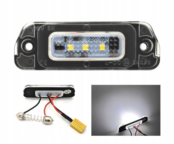 MERCEDES W164 LUCES REGISTRO DIODO LUMINOSO LED 2 PIEZAS 350LM 