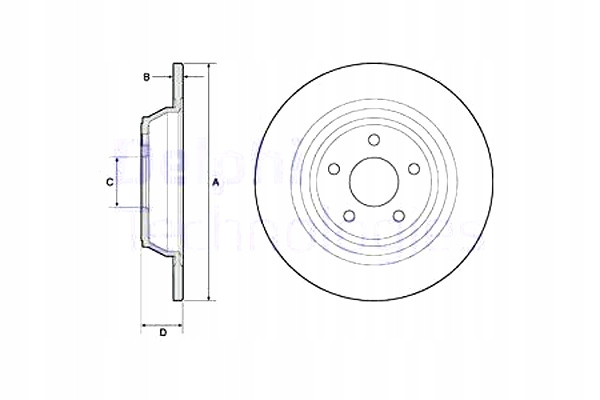 DISCOS DE FRENADO 2 PIEZAS PARTE TRASERA FORD MONDEO V FORD EE.UU. FUSION 1.0-2.0H 