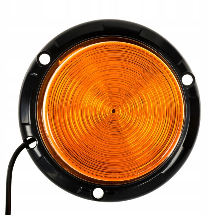 FARO KOGUT COLOR NARANJA DIODO LUMINOSO LED BLYSKOWA DE VIAJE ADVERTENCIA AL MAGNES 12-24V 