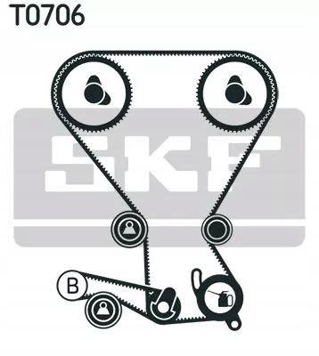 JUEGO DISTRIBUCIÓN MITSUBISHI 2,0 88- SKF 