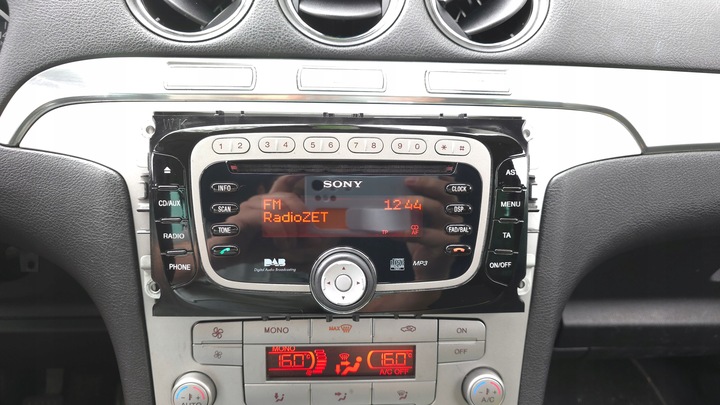 FORD GALAXY MK3 FACELIFT S-MAX MK1 FL MONDEO MK4 RADIO SONY DAB MP3 2010 R. CODE 