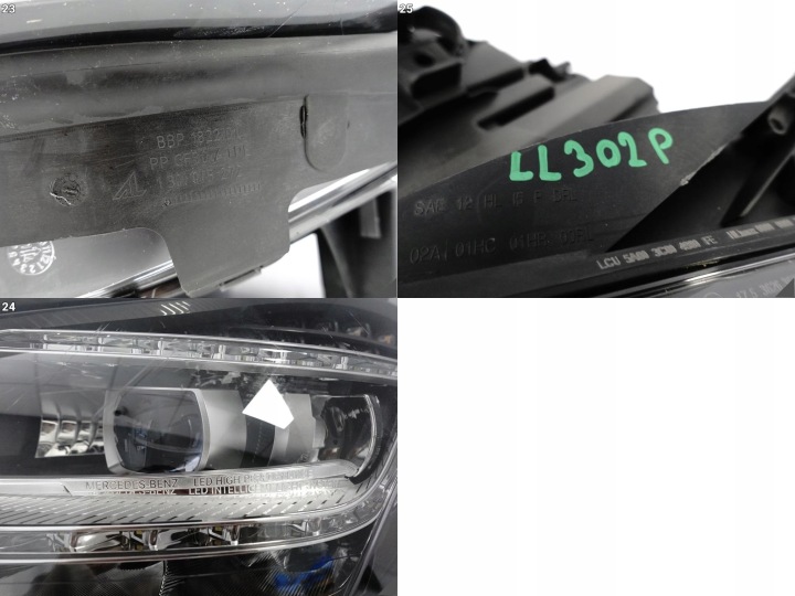MERCEDES CLS C218 X218 W218 10-14 PHARE COMPLET LED HIGH PERFORMANCE GAUCHE UK