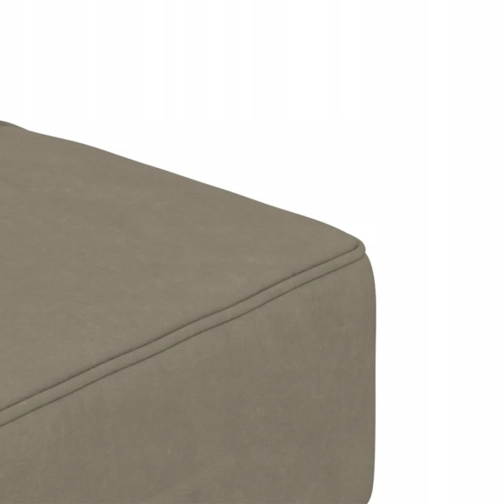 2-OSOBOWA BANQUETTE ARRIÈRE AVEC 2 COUSSINS JASNOSZARA, OBITA AKSAMITEM