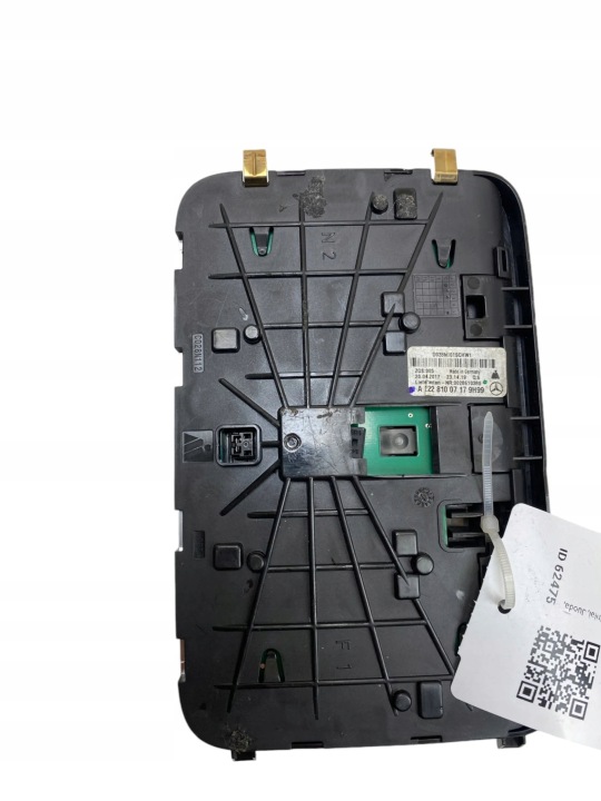 MERCEDES-BENZ AVEC W222 2017 AMPOULE PLAFONNIERS ARRIÈRE A2228100717