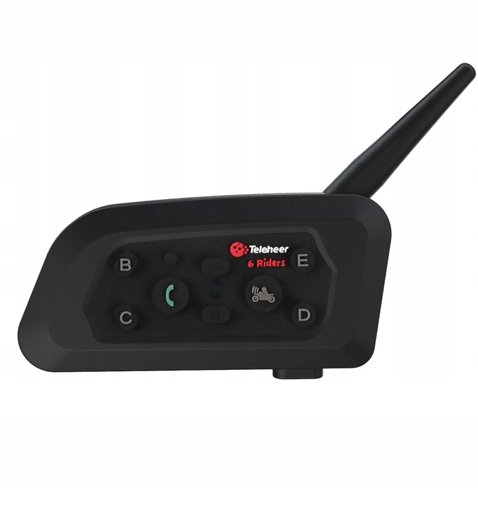 2 PIEZAS MOTOCICLETA KROTKOFALOWKI BLUETOOTH 1500M 