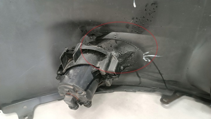 PARE-CHOCS AVANT AVANT TOYOTA AURIS 1 I LIFT 09-13