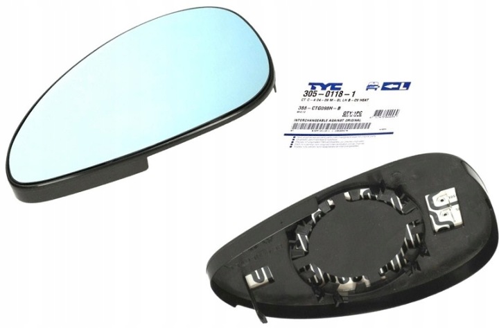 TYC GLACE DE RÉTROVISEUR CITROEN