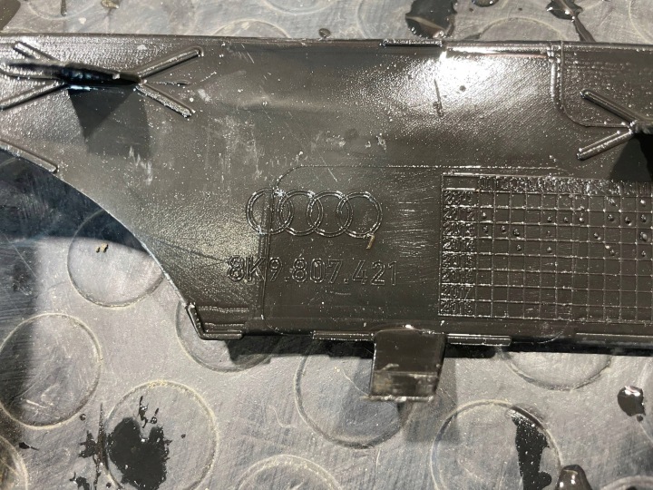 AUDI RS4 B8 8K9 12-15 MOULURE DOUBLURE PARE-CHOCS ARRIÈRE ARRIÈRE