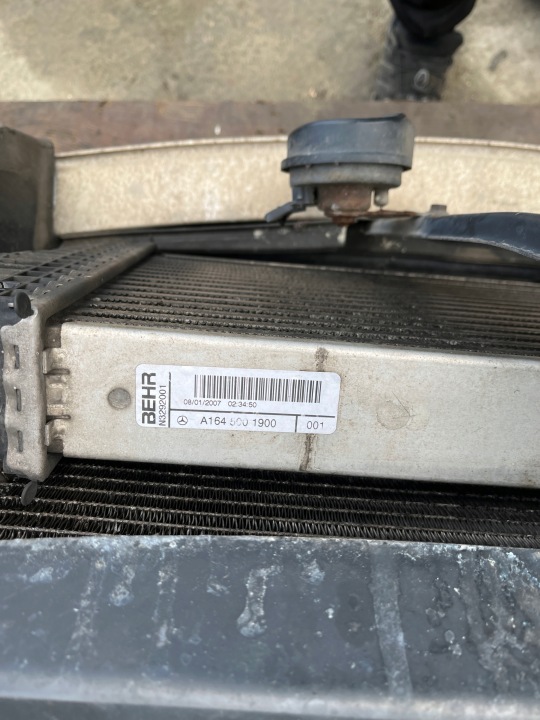 MERCEDES W164 ML PANNEAU AVANT COMPLET A2515840526