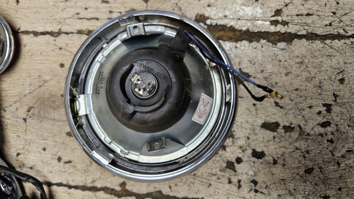 YAMAHA VIRAGO XV 535 PHARE PROJECTEUR AVANT CHÂSSIS CLIGNOTANT