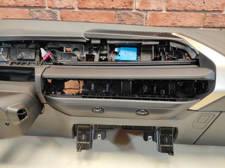 BMW X3 G45 G48 X4 G46 IX4 CUIR TABLEAU DE BORD CONSOLE HUD ATLASGRAU