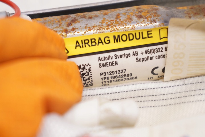 RIDEAU AIRBAG AIR BAG DROITE DROIT LATÉRALE LATÉRAL VOLVO V40 II 31291327