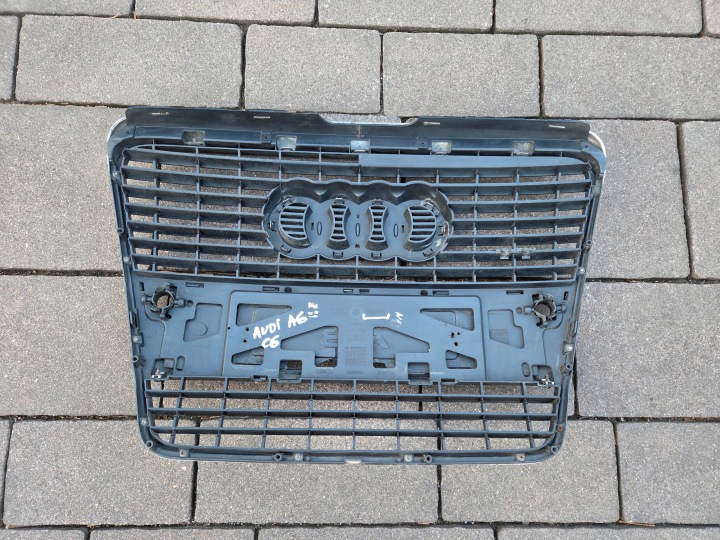 AUDI A6 C6 AVANT LIFT CALANDRE AVANT CHROME SOUS PDC 4F0853651 04-2008