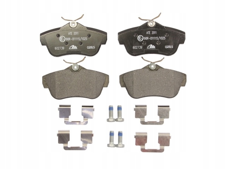 PLAQUETTES HAM.TYL FIAT SCUDO 07- ATE 13.0460-2739.2 KIT PLAQUETTES