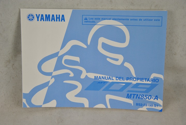 MANUAL MANTENIMIENTO LIBRO YAMAHA MT-09 MT 09 