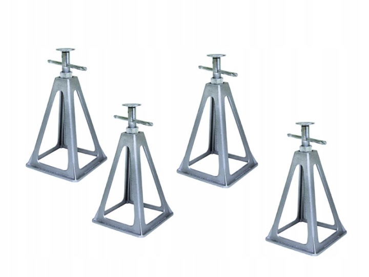 4 SUPPORTS ALUMINIUM HABA STOJAKI REMORQUES