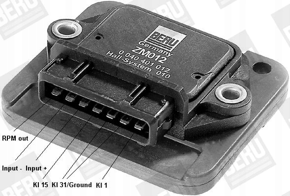 MÓDULO DE ARRANQUE UNIDAD DE CONTROL ZM012 BERU BY DRIV AUDI 