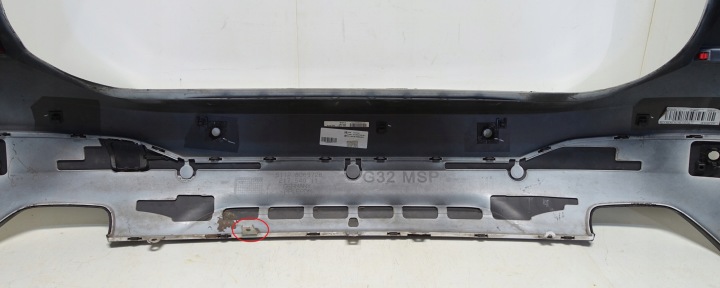 BMW 6 G32 GT MODULE 8069728 2017-2020 6 PDC PARE-CHOCS ARRIÈRE ARRIÈRE