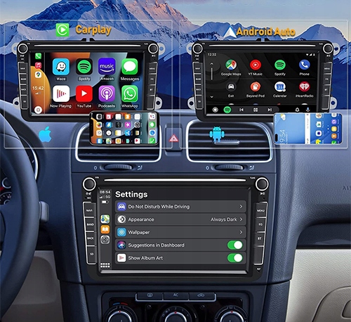 RADIO ANDROID GPS VW PASSAT B7 2010-2014 4GB 64GB 