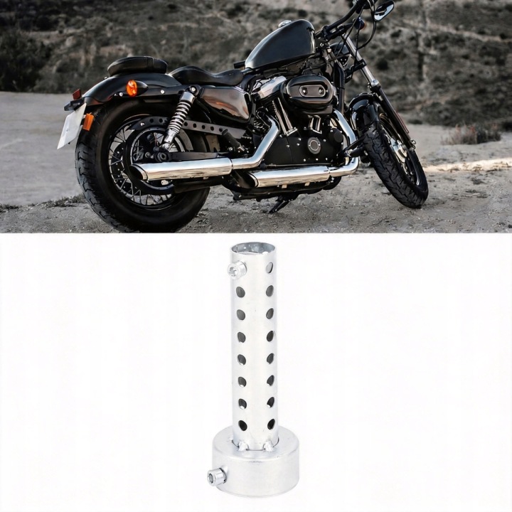ÉCHAPPEMENT INSERT VERS SILENCIEUX SILENCIEUX MOTOCYCLETTE 48MM 4.8CM