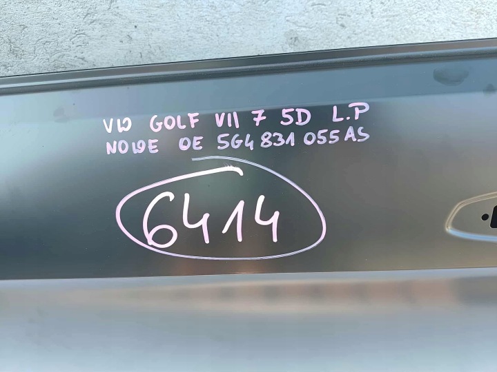 VOLKSWAGEN GOLF VII 7 5D PORTES GAUCHE AVANT NOUVEAU OE 6414