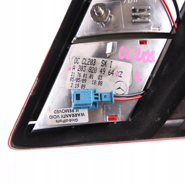 MERCEDES CLC W209 GAUCHE PHARE COUVERCLES DE COFFRE COUVERCLES DE COFFRE