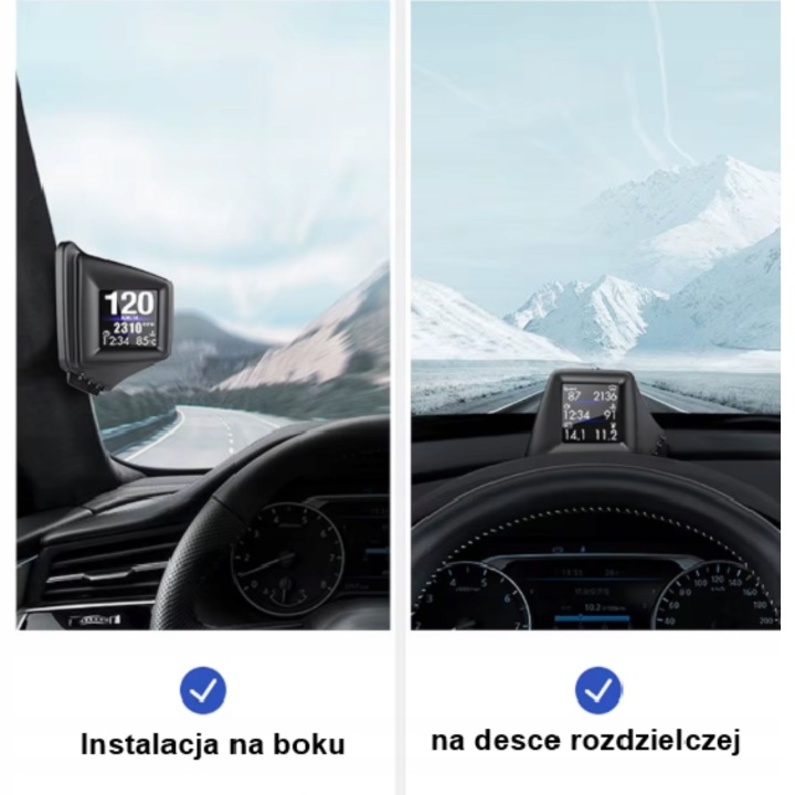 COMPTEUR DE VITESSE AUTOMOBILE MONITEUR COMPTEUR COMPTEUR NUMÉRIQUE VERS VOITURE GPS