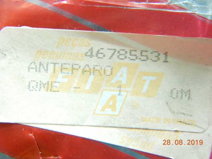 PLASTIQUE PROTECTION RÉCHAUFFEURS FIAT SIENA 97-02 46785531