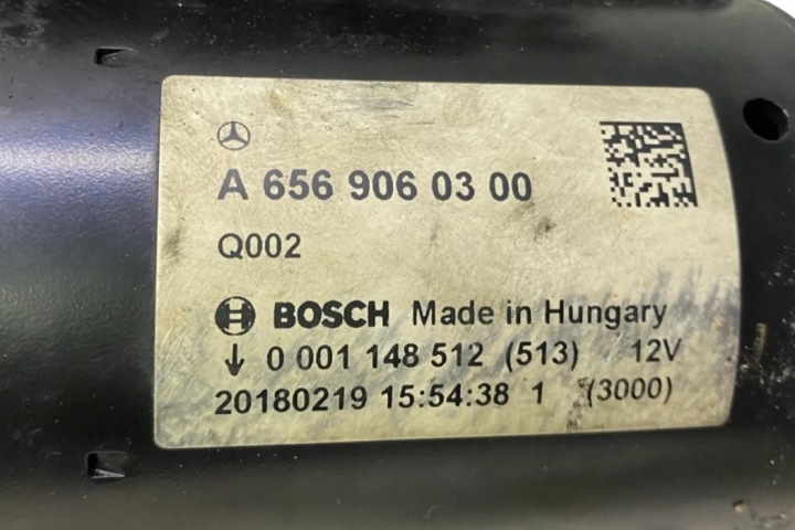 DÉMARREUR MERCEDES-BENZ A6569060300 2.9L DIESEL 2018