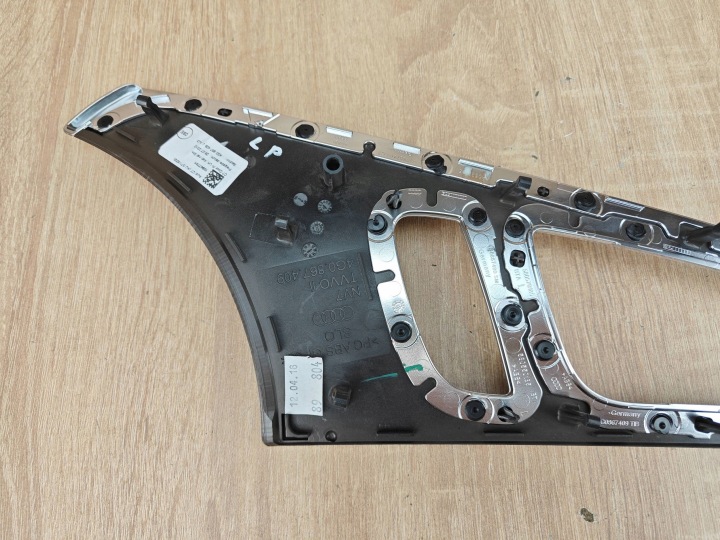 ORIGINE DÉCOR MOULURE PORTES GAUCHE AVANT AUDI A6 C7 LIFT 4G0867409J AJ3 34KM