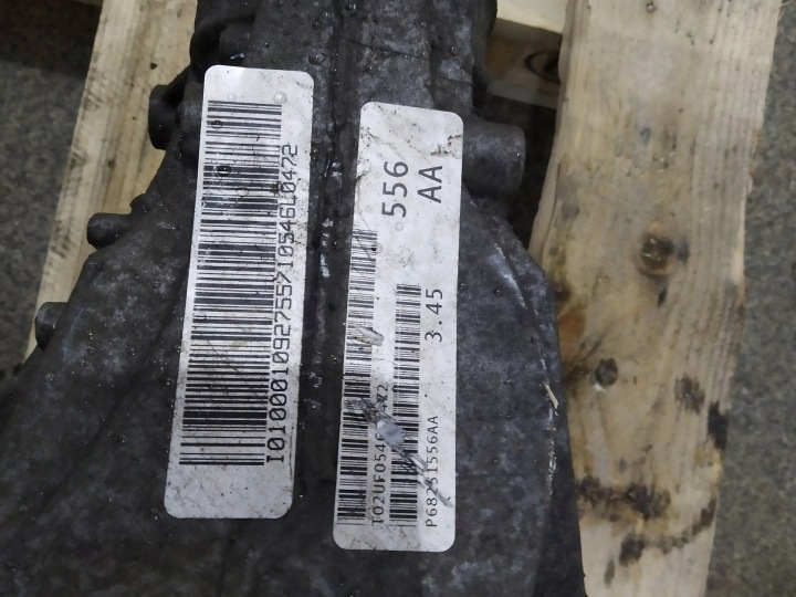 DIFFÉRENTIEL PONT AVANT 3.6 V6 P68251556AA 3.45 JEEP GRAND CHEROKEE IV WK2