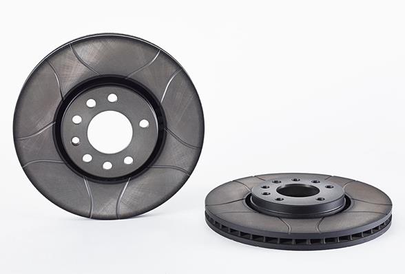 DISCOS ZAPATAS PARTE DELANTERA BREMBO CADILLAC BLS 