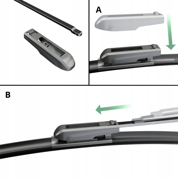 ESCOBILLAS PARTE DELANTERA PARA DACIA SANDERO II (03.2015-12.2021) 2 