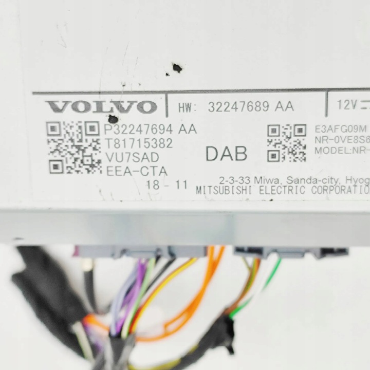 RADIO NAVIGATION VOLVO V60 II S60 III 32247694