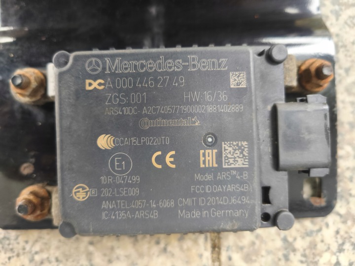 RADAR CAPTEUR DISTANCE A0004462749 MERCEDES ACTROS MP4 FONCTIONNEL