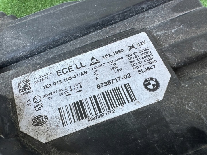 PHARE BMW 3 F30 F31 ADAPTIVE LED LCI 8738717