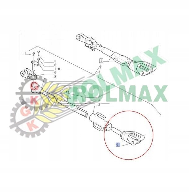 KABLYS TEMPIKLIO NEW HOLLAND 84265060 nuotrauka 1