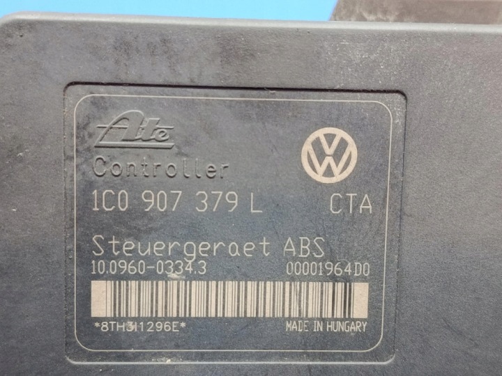 VW GOLF 4 IV POMPE ABS 1C0907379L 10.0206-0077.4 10.0960-0334.3