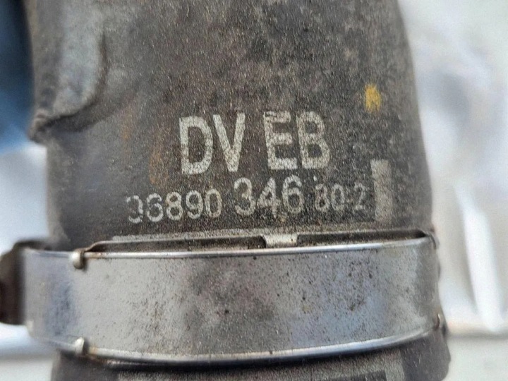 TUYAU ÉCHANGEUR D'AIR DE SURALIMENTATION PEUGEOT 308 SW 9689034680 1.6L DIESEL 84KW 2015