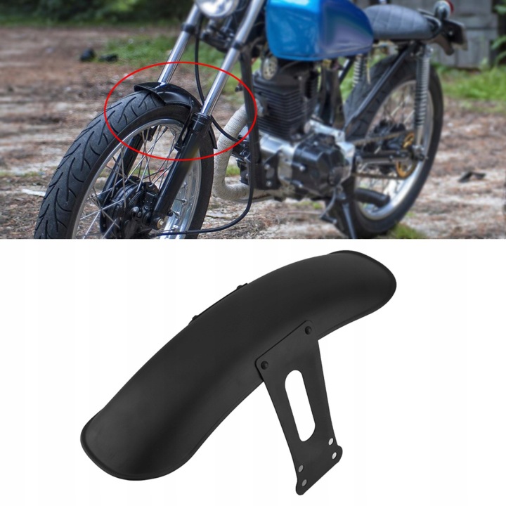CHÂSSIS AILE AVANT NOIR POUSSOIR VERS GN125 MOTOCYCLETTE